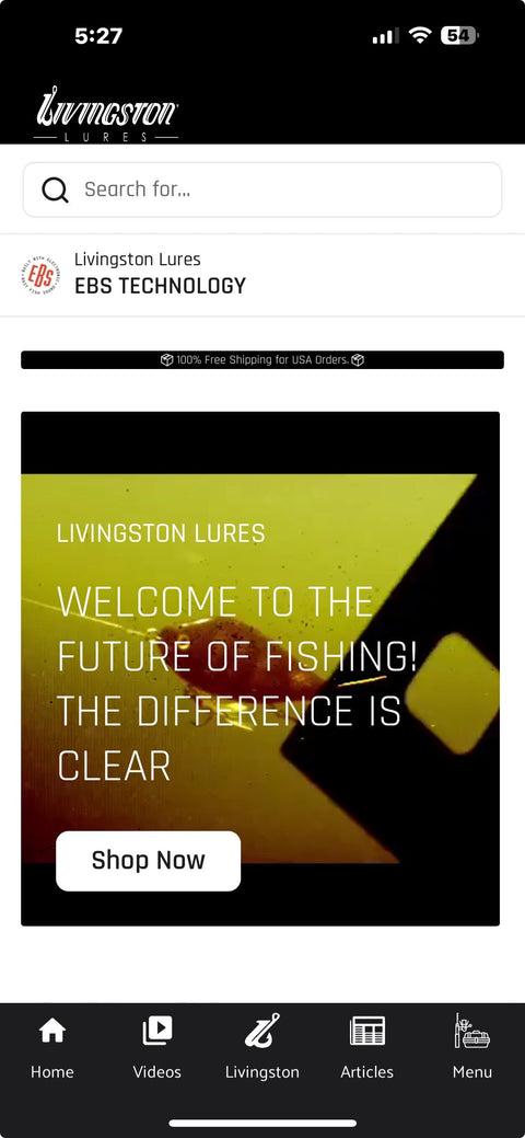 Livingston Lures App: Next-Gen On-the-Water Intelligence