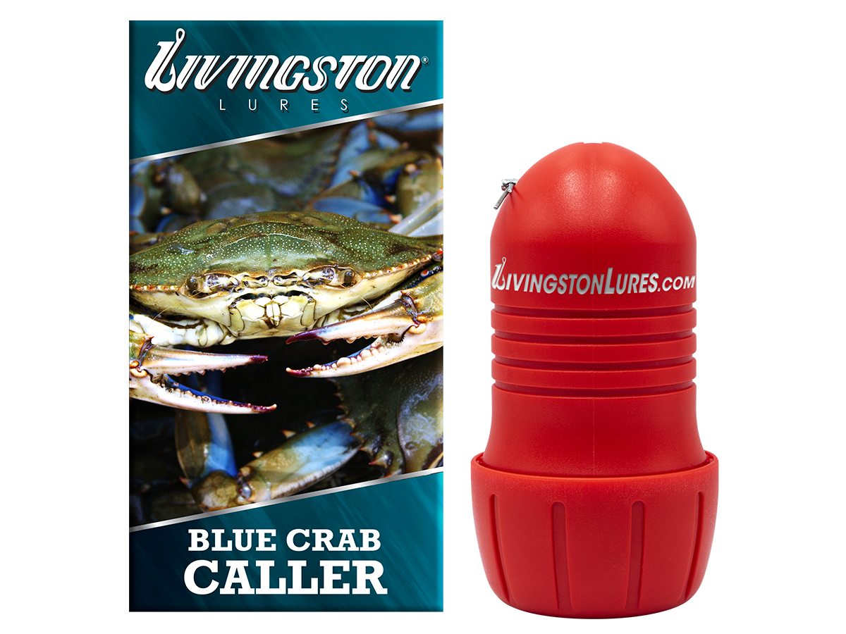 crab fishing lure Livingston Lures Blue Crab Caller Red #11000
