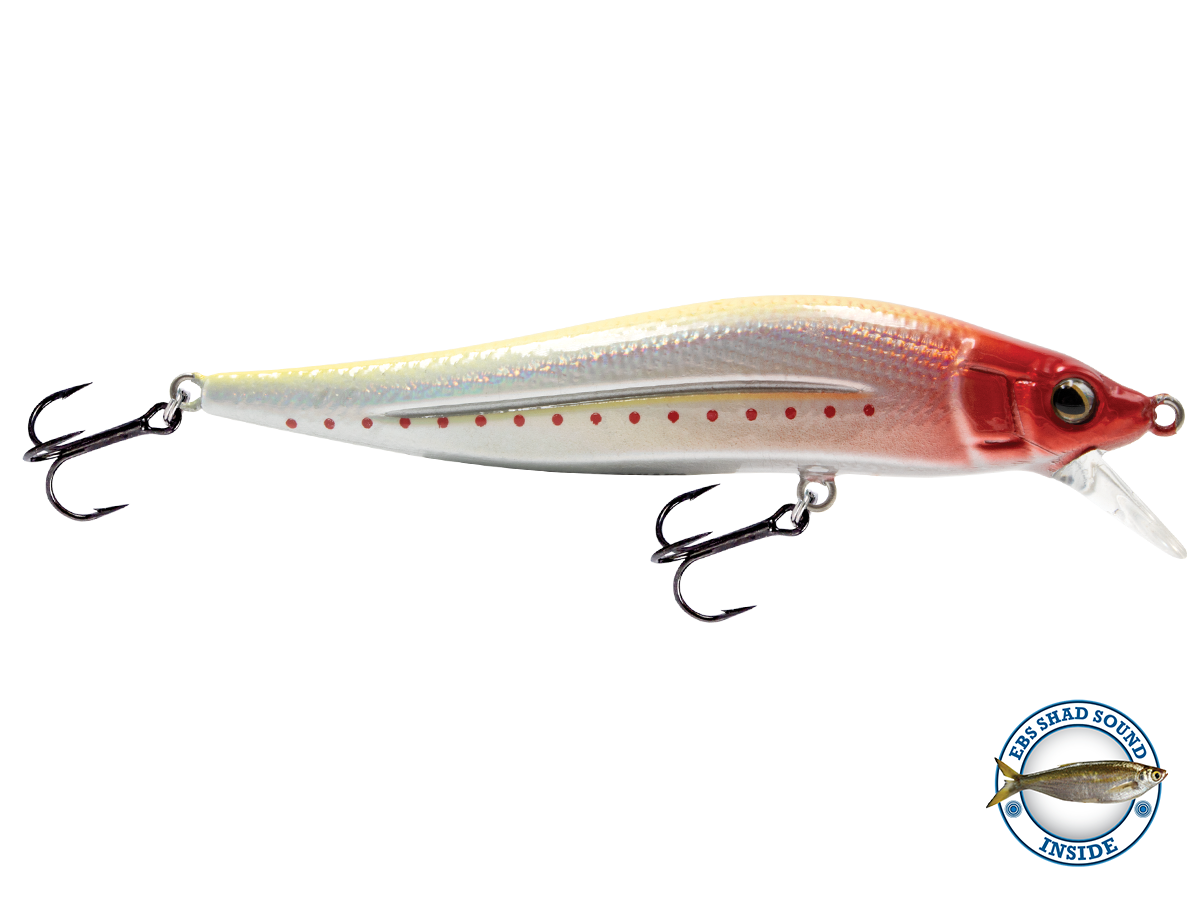 Livingston Lures JerkMaster Jr. - Chartreuse Shad Jerkbait | Slow Sinking, 3.5" With EBS Technology - View #9