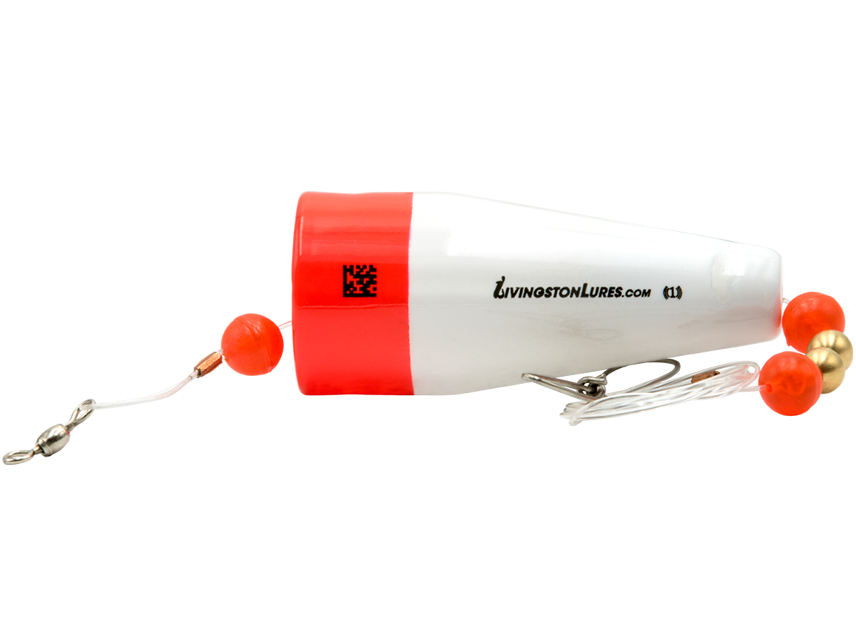 cork fishing lure Pre Rigged Shrimp Popping Beach Bum Outdoors Grand Slam Popper 3"