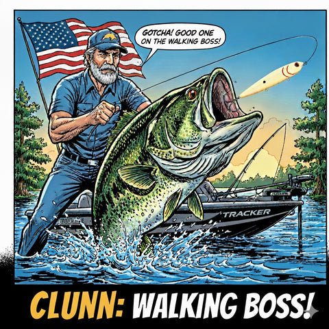 Mastering the Walking Boss: A Fall Topwater Lesson: Rick Clunn