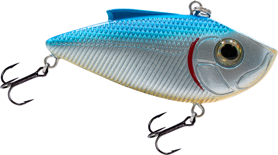 Pro Ripper SW Blue Back Chrome Shad