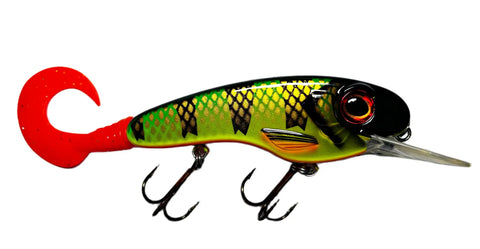 banshee fishing lure Splitwake Swimbait Tackling The Water the Livingston Banshee suspends on the pause for musky and pike Big Sexy Baits' Banshee -