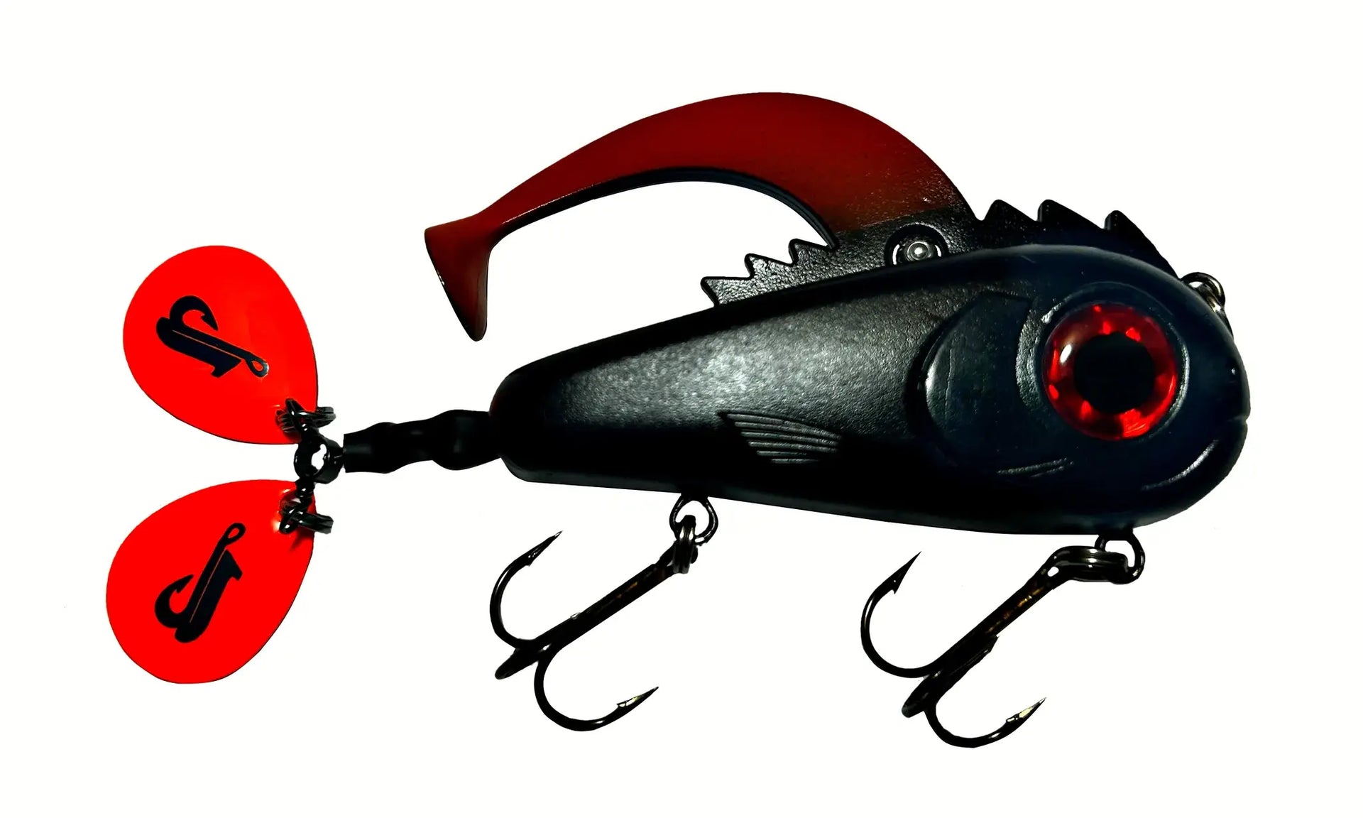 atomic fishing lures Fire Belly 7" Moonshine Standard Trolling Spoons are also ideal for being fished with during the day as they are highly UV Striper Swiper 1 1/4 Ounces