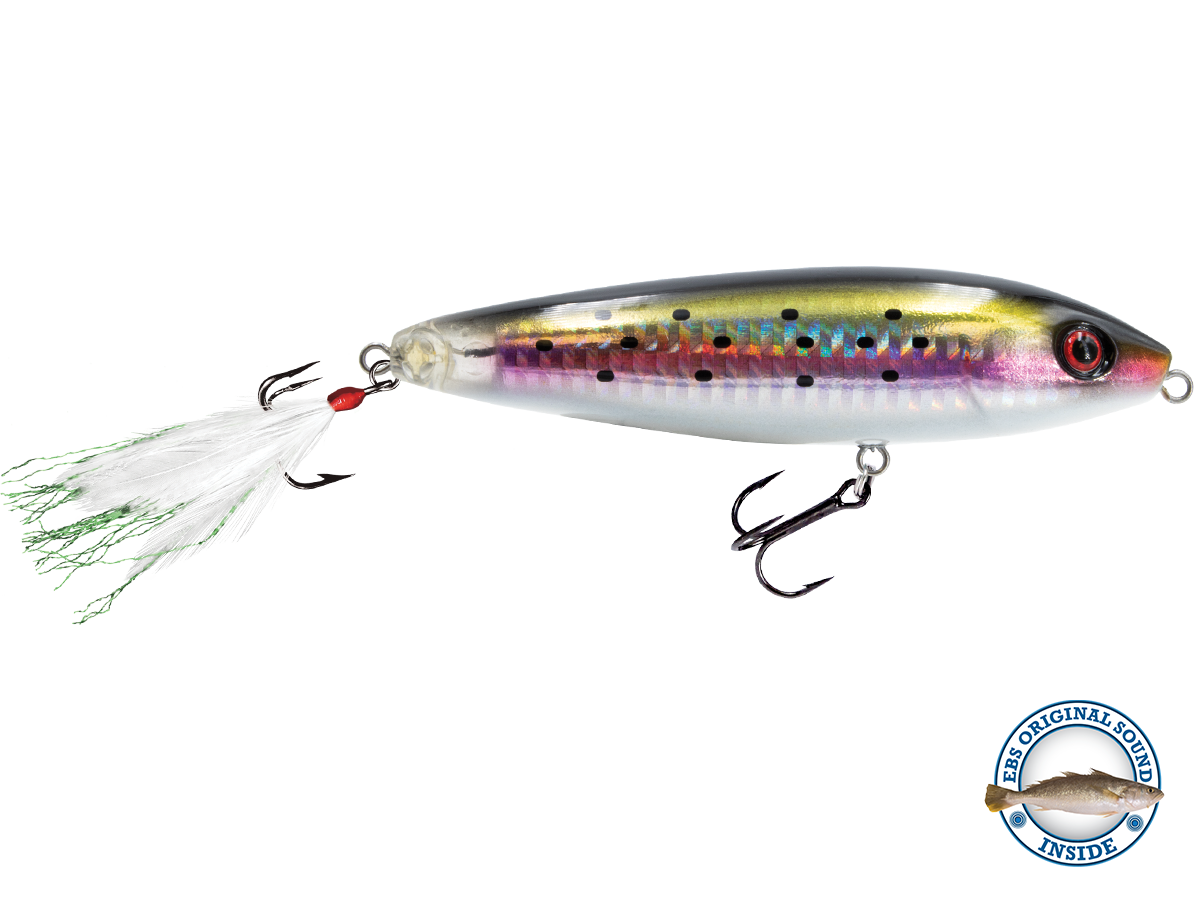 Pro Sizzle Blue Back Chrome Shad