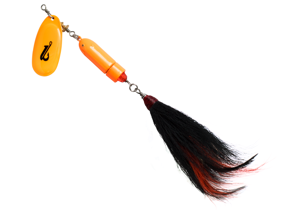 bass spinner lures Reaction Tackle Tungsten Double Willow Blade Spinnerbait Jigs (2-Pack) - Tennessee Shad / 3/8 oz and crappie Classic Killer Bucktail Livingston